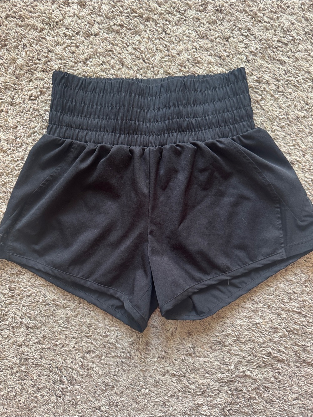 FIVE black dance shorts
